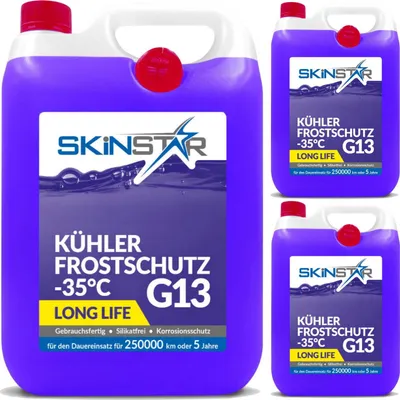 Immagine prodotto di SkinStar G13 Antigelo per radiatori -35°C Refrigerante protezione auto 15l