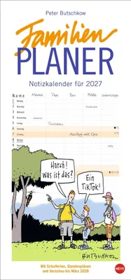 Produktbild von Peter Butschkow: Familienplaner 2027