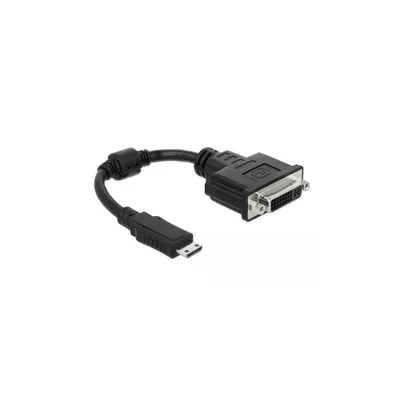 Imagen del producto de Delock 65564 DELOCK HDMI Adapter mini C -> DVI(24+1) St/Bu schwarz