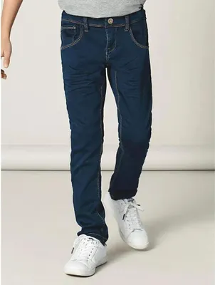 Zdjęcie produktu dla Name It Ryan Slim Jeans czarny 11 lat chłopcy czarny 11 lat
