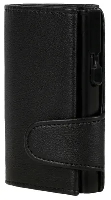 Zdjęcie produktu dla Etui na monety CLICKSAFE 961101, 10 x 6,5 x 2,5 cm, kolor: czarny