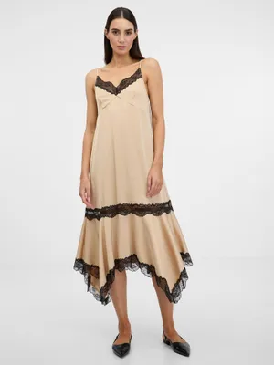 Produktbild von Orsay Hellbraunes Damen-Midikleid 1000999092000__38