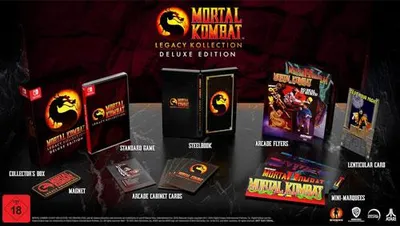 Produktbild von Atari Mortal Kombat: Legacy Kollection, Nintendo Switch, Multiplayer-Modus, M (Reif), Physische Medien