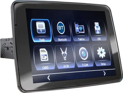 Produktbild von XOMAX XM-V911R Autoradio mit 9 Zoll Touchscreen Bildschirm, Mirrorlink, Bluetooth, 2x USB, SD, 1 DIN