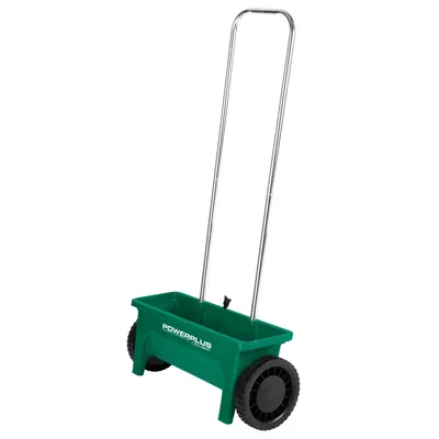 Produktbild von Powerplus Streuwagen Düngerstreuer Sandstreuer 12 L Salzstreuer Saatgutstreuer