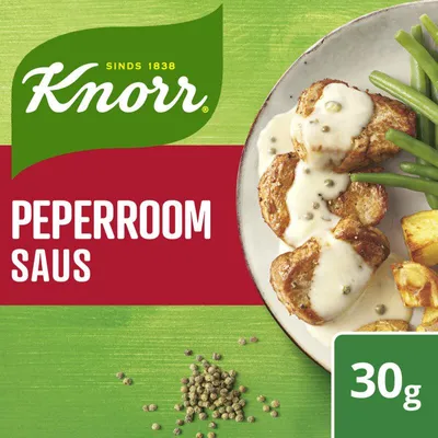 Produktbild von Knorr Mix Pfefferrahmsauce 30g – Würzmischung für cremige Pfefferrahmsauce