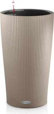 Zdjęcie produktu dla LECHUZA CILINDRO Color 32, Sadzarka w doniczce, Wolnostojący, Tworzywo sztuczne pochodzące z recyklingu, Brązowy, Piaskowy, Cylidner, Wewnątrz/Na wolnym powietrzu