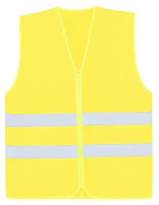 Productafbeelding van Korntex - "Rhodes CO² traal" Hoge zichtbaarheid veiligheidsweste voor heren/dames, uniseks, model LT5954 (maat L-XL) (signaalgeel)