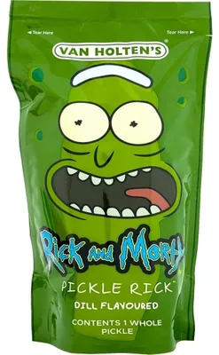 Zdjęcie produktu dla Van Holten's Rick and Morty Pickle 306g USA