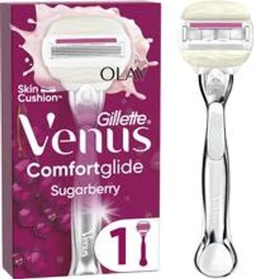 Produktbild von Gillette - Venus ComfortGlide Sugarberry - Dámský holicí strojek + 1 hlavice 1.0ks