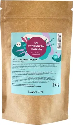 Produktbild von Schlechtwettersalz mit Thymian, Eukalyptus und Patchouli, Lullalove