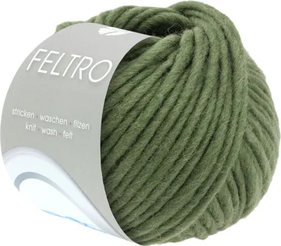 Produktbild von Lana Grossa FELTRO 0086 Dunkeloliv 50g