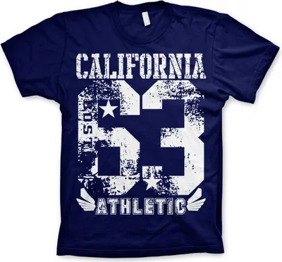 Produktbild von California 63 Athletic T-Shirt - XX-Large - Navy