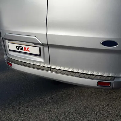 Zdjęcie produktu dla Osłona zderzaka dla Ford Transit Tourneo Custom 2013-22 ciemny chrom