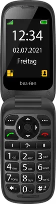 Obrázek produktu pro Beafon SL720, Otevírací, 7,11 cm (2.8"), 240 x 320 px, Bluetooth, 1100 mAh, Černá