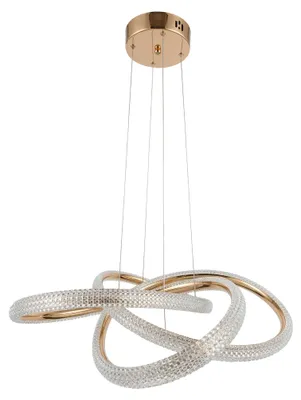 Image de Lampe Suspendue Rea G153-Cp Plafon Doré