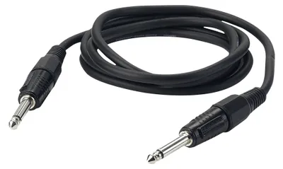 Immagine prodotto di Cavo jack-jack mono, 6,3 mm, 6 m