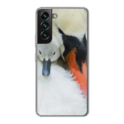 Produktbild von MuchoWow® Handyhülle Schutzhülle Hülle für Samsung Galaxy S22 Plus Schwan - Küken - Makro Silikon Softcase Handy Hülle - Schutzabdeckung