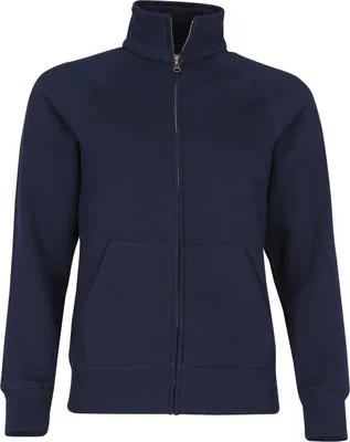 Produktbild von LADIES PREMIUM SWEAT JACKET  | Damen Sweatjacke – Feminine Passform, Verdeckter Reißverschluss, Stehkragen, Baumwoll-Elasthan Bündchen