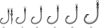 Produktbild von VMC 7388CS Circle Fishfighter 360° Hook - Einzelhaken, Größe:Gr. 8/0