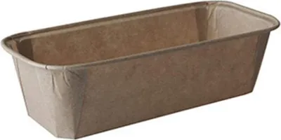 Produktbild von PAPSTAR Backform "pure" eckig 167 ml braun 50 Stück