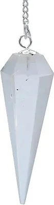 Produktbild von Pendel Bergkristall mit Facette Spitze -- 3.5 cm online bestellen