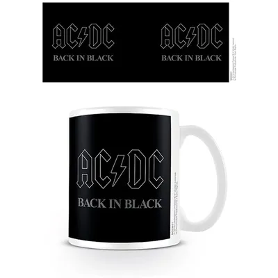 Produktbild von AC/DC - Lizenz Tassen - Back in Black