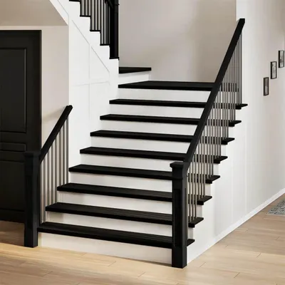 Produktbild von vidaXL Treppenstufen 20 Stk. Dunkelbraun 120x25x2 cm Massivholz Eiche