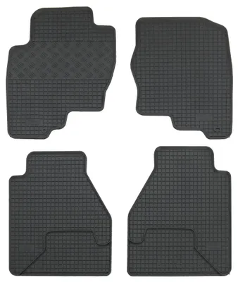 Rigum Gummi Fußmatten Set für Nissan Pathfinder, Mod. Bj. 2006-2009, 4-teilig