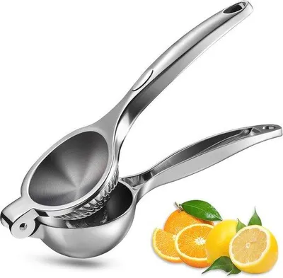 Obrázek produktu pro Ruční lis na citrony z nerezové oceli, 6 cm, do kuchyně a baru