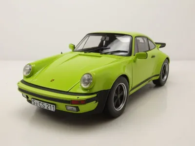 Produktbild von Porsche 911 Turbo 3,0 1976  hellgrün Modellauto 1:18 Norev