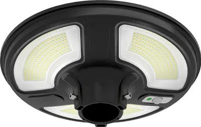 Produktbild von Solarleuchten - Gartenleuchten Sensor - IP65 - Schwarz - 10 Watt - 1500 Lumen - 6500K