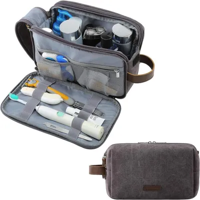 Produktbild von BAGSMART Kulturtasche Herren Reise Kulturbeutel Kosmetiktasche 5L