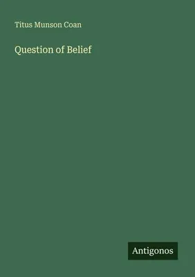 Produktbild von Question of Belief
