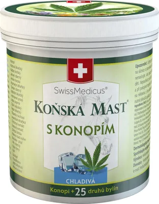 Produktbild von SwissMedicus Pferdesalbe mit Hanfkühlung 250 ml