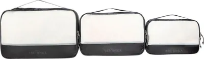 Produktbild von TATONKA Utensilientasche Mesh Bag Set Black transparent