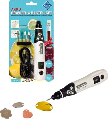 Produktbild von SELVA Akku-Gravierer- und Bastelset