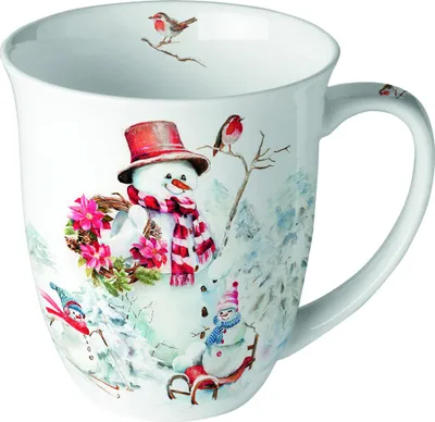 Imagen del producto de Ambiente Tasse: Muñecos de nieve deportivos