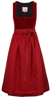 Produktbild von Dirndl Rabenstein 70cm Länge feuerrot 36