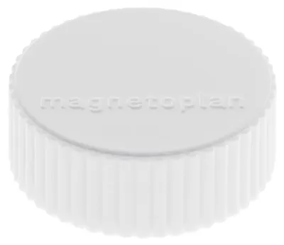 Image de magnetoplan Discofix aimant rond "magnum", blanc