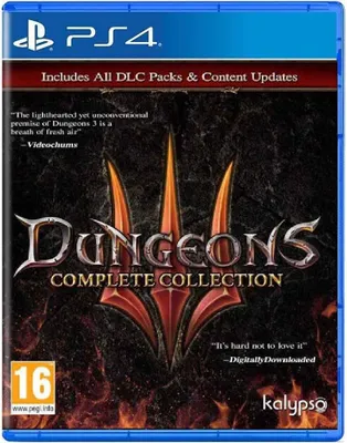 Produktbild von PLAION Dungeons 3 - Complete Collection, PlayStation 4, T (Jugendliche)