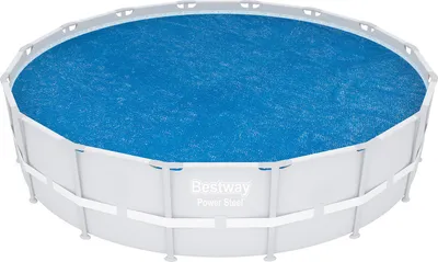 Produktbild von Bestway® Flowclear™ PE-Solarabdeckplane Ø 462 cm, blau, rund