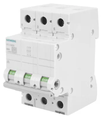Immagine prodotto di Interruttore SIEMENS 5TL1363-0, 63 A, tripolare