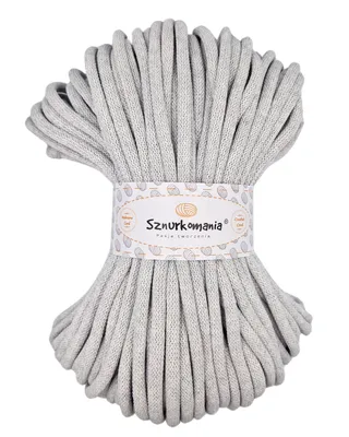 Obrázek produktu pro Bavlněná šňůra 9 mm 50 m, mnoho barev, příze na macramé, bavlněná příze, pletená bavlněná šňůra 9 mm s jádrem, šňůra na macramé, háčkovaná šňůra, šňůra 9 mm,