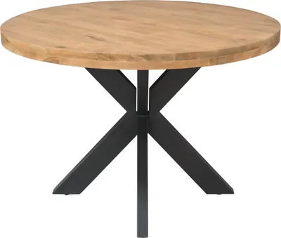 Produktbild von Starfurn - Ron Esstisch - Braun - 120 x 120 x 76 cm