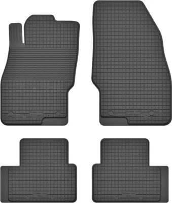 Image de Lot de 4 tapis de sol en caoutchouc, universels pour : Alfa Romeo Mito à hayon (2008-2019)