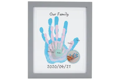 Produktbild von Pearhead Pearhead Kinder-Abdruck-Set Babyprints Fotorahmen
