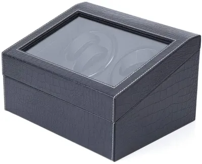 Obrázek produktu pro 4+6 Watch Box Automatické hodinky Winder Watch Winder Box Krokodýlí vzor jako dárek