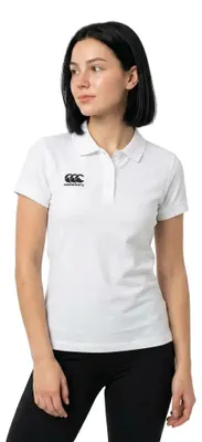 Productafbeelding van Canterbury Waimak damespolo, korte mouwen, wit, maat S. (Dames, wit, maat S)