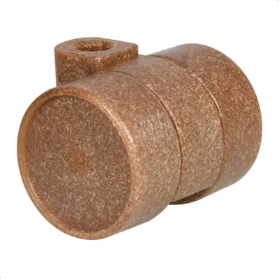 Produktbild von WAGNER Design Möbelrolle / Lenkrolle - Durchmesser Ø 38 mm, braun meliert, Tragkraft 50 kg - DE Ware - 01020301